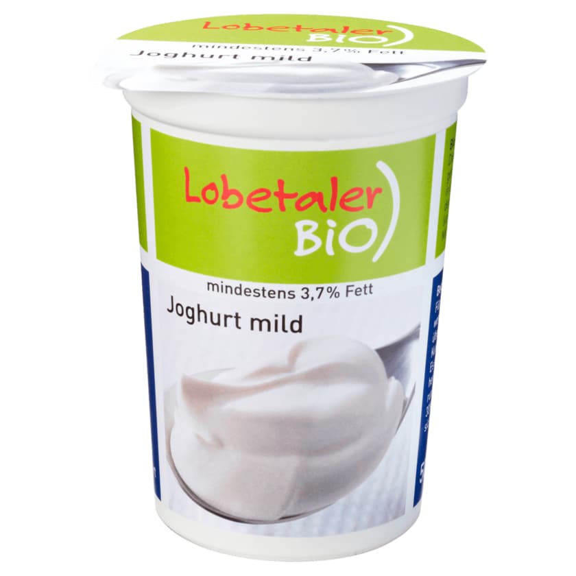 Lobetaler Bio-Joghurt Natur 3,7% 500g